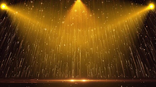 Company's annual meeting performance concert film light flashing stage light backgroun