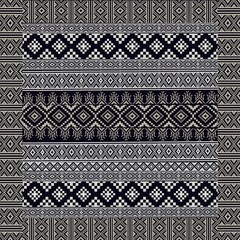Geometric ethnic pattern traditional Design for background, carpet, wallpaper, clothing, wrapping, Batik, fabric, sarong, embroidery style, carpet, Figure tribal embroidery, Indian, Scandinavian