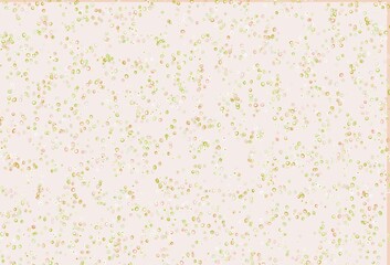 Light Green, Red vector pattern with spheres.