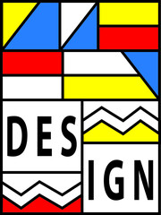 Abstract template design