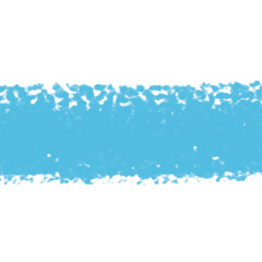 blue smear of paint on a white background. paint smear copy space