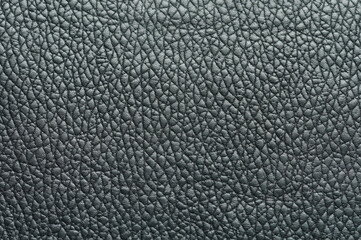 Texture of black leather surface