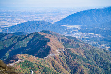 秋の伊吹山