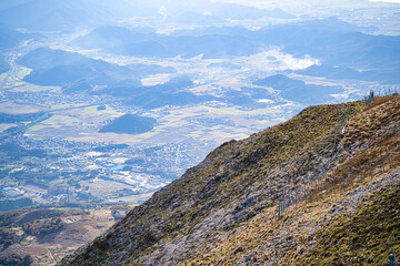 Naklejka premium 秋の伊吹山