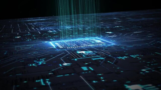 GPU artificial intelligence processor technology chip data transmission