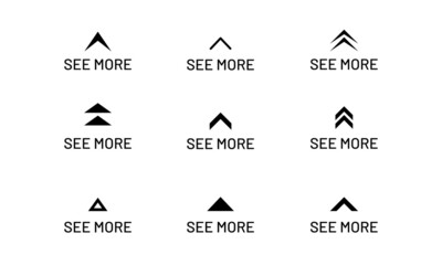 See more icon set. Scroll or swipe button