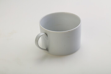 Empty cup for tea or coffee