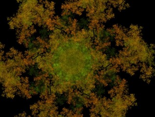 Imaginatory fractal abstract background Image