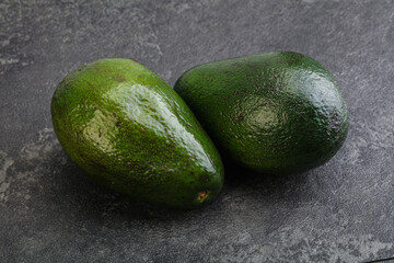 Fresh ripe avocado for cooking