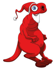 Dinosaure de Noël