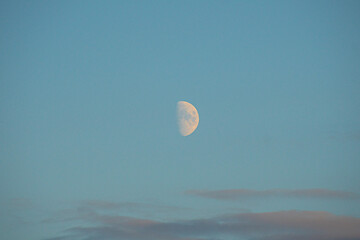 Moon in the sky