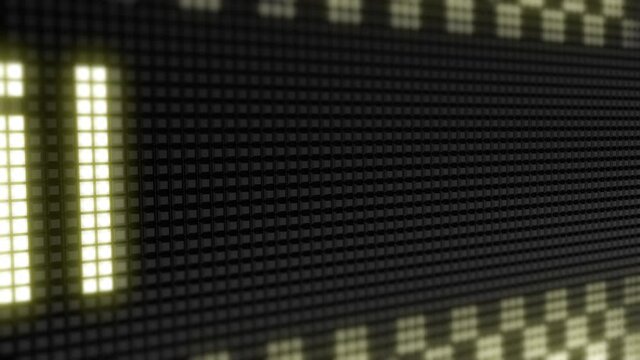 E-mail icon in the Screen. Looping footage has 4K Resolution with Encoder Prores 4444. 