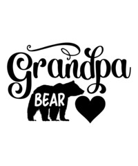 Bear bundle svg,bear svg,mama bear svg,baby bear svg,bear silhouette,papa bear svg,bear clipart,bear family svg