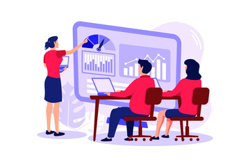 Business Briefing illustration exclusive design inspiration