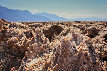 Badwater basin famous place in Death Valley NP, US