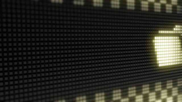File icon in the Screen. Looping footage has 4K Resolution with Encoder Prores 4444.