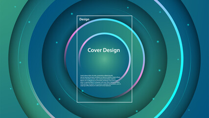 Modern abstract circle bubble pattern (EPS10 vector). Perfect for creative branding, digital backgrounds, and youthful designs - featuring customizable vibrant colors and organic layouts