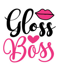 Obraz premium Makeup SVG Bundle, Glam svg Bundle, Fashion PNG files, Cutting Files, High Heels, Perfume, Makeup sayings, Makeup Quotes, Silhouette, Cricut