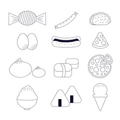 Most people tend to eat them during the day like ice cream and pizza.