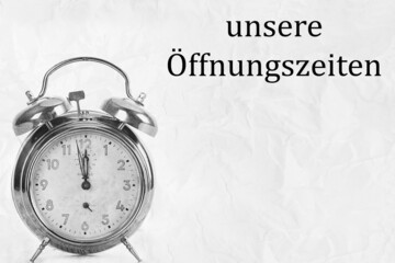 unsere Öffnungszeiten