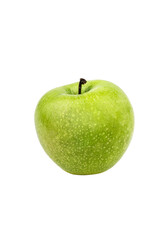 green apple isolated on white
