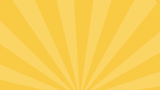ぐるぐる回る光線の目立つ背景 - 優勝・当たり・夏のイメージのおめでたい背景動画素材 - 黄色・金色