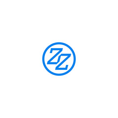 Letter ZZ Logo
