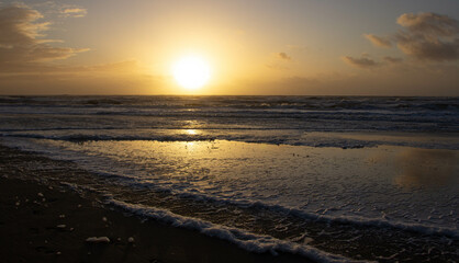 Obraz premium Abend am Meer