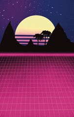 background pixel pyramid
