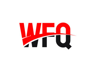 WFQ Letter Initial Logo Design Vector Illustration