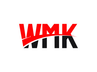 WMK Letter Initial Logo Design Vector Illustration