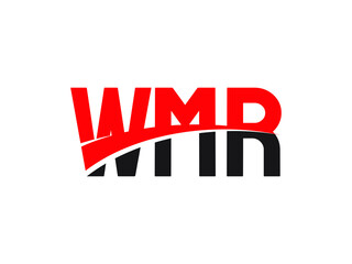 WMR Letter Initial Logo Design Vector Illustration