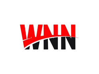 WNN Letter Initial Logo Design Vector Illustration