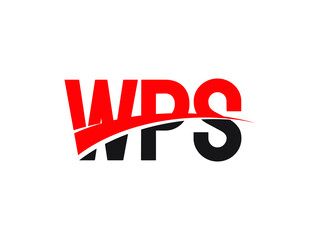 WPS Letter Initial Logo Design Vector Illustration