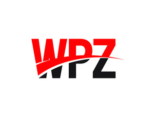 WPZ Letter Initial Logo Design Vector Illustration