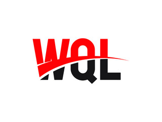 WQL Letter Initial Logo Design Vector Illustration