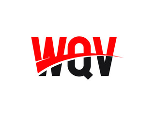 WQV Letter Initial Logo Design Vector Illustration