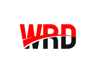 WRD Letter Initial Logo Design Vector Illustration