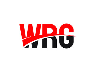 WRG Letter Initial Logo Design Vector Illustration