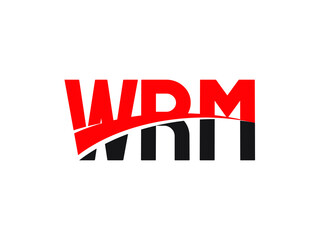 WRM Letter Initial Logo Design Vector Illustration