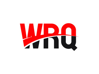 WRQ Letter Initial Logo Design Vector Illustration