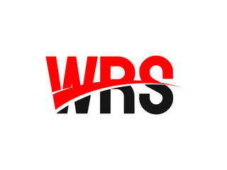 WRS Letter Initial Logo Design Vector Illustration