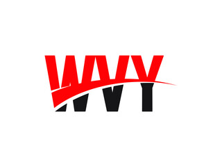 WVY Letter Initial Logo Design Vector Illustration