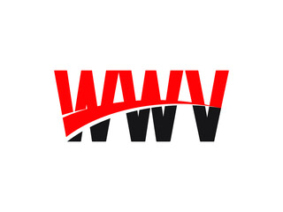 WWV Letter Initial Logo Design Vector Illustration