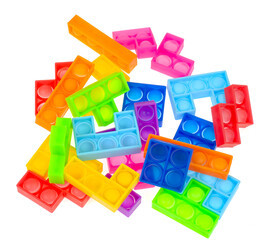 Puzzle simple dimple, pop it. Fashionable and modern anti stress toy for children and adults