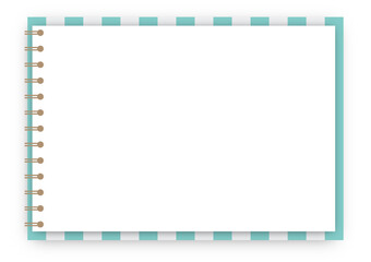 白紙のリングノート