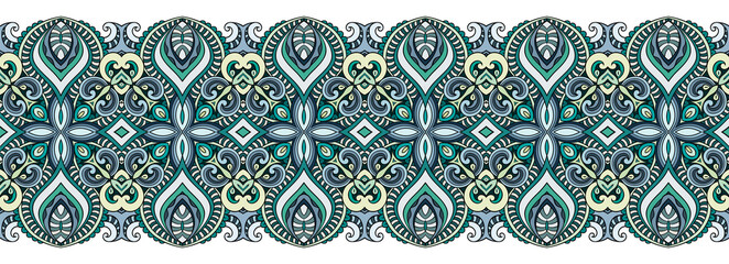 Vector abstract decorative ethnic ornamental illustration