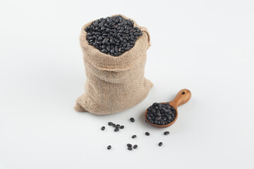 Fototapeta na wymiar Beans, black beans, grains