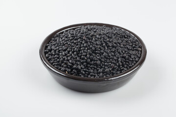 Obraz na płótnie Canvas Beans, black beans, grains
