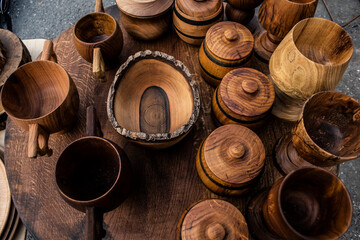wooden bowls